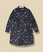 【ゴースローキャラバン/go slow caravan】のペイズリー/猫と晩酌 シャツワンピース (WOMENS) ブラック|ID: prp329100004657971 ipo3291000000033708444
