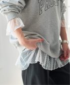 【スピック&スパン/Spick & Span】のチュールドットチュニックプルオーバー ホワイト|ID: prp329100004657991 ipo3291000000033846667