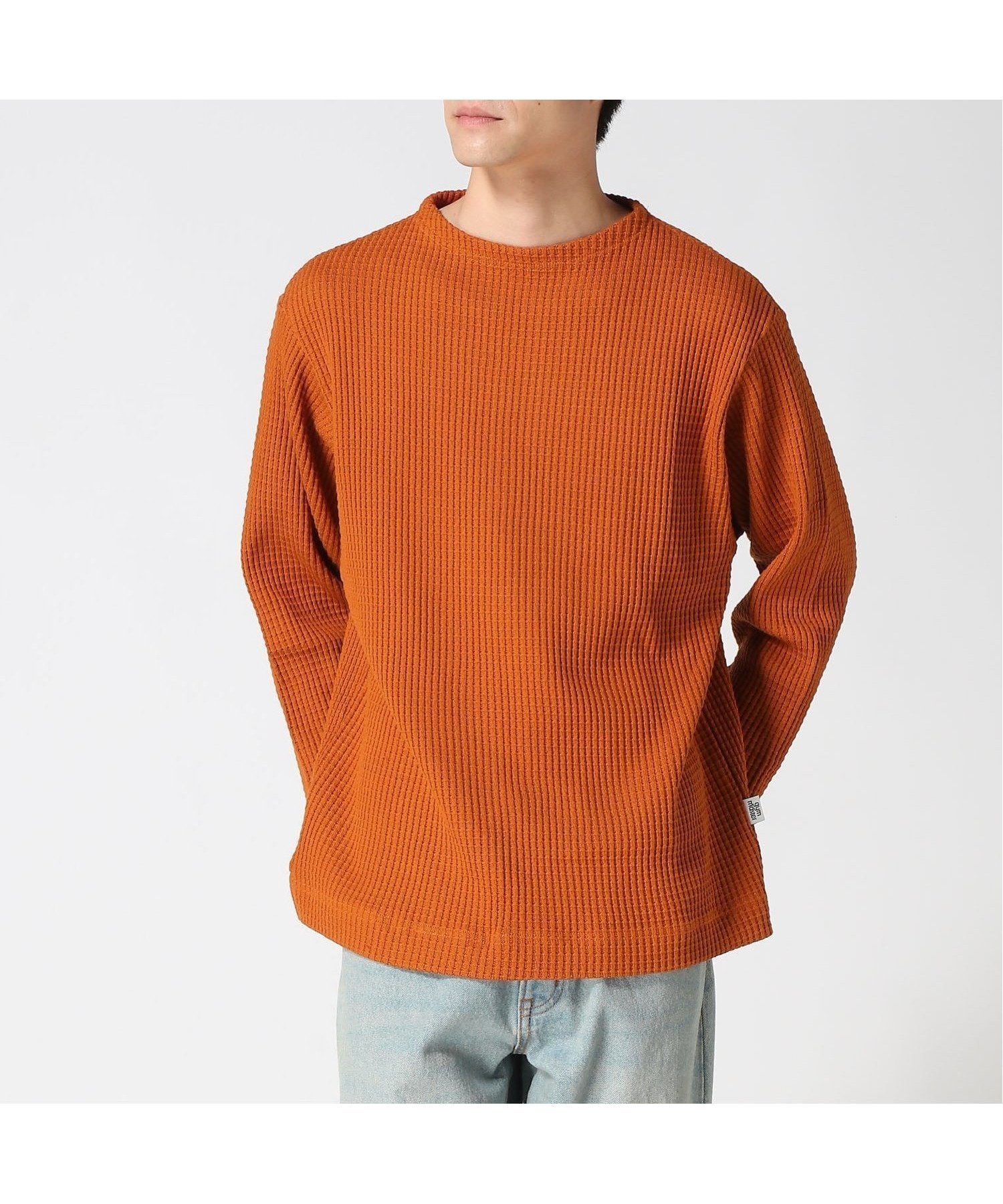 【ジムマスター/gym master / MEN】のgym master/12ozヘビーワッフルガンジーネック インテリア・キッズ・メンズ・レディースファッション・服の通販 founy(ファニー) 　ファッション　Fashion　メンズファッション　Fashion for Men　インナー　Innerwear　クラシカル　Classical, Vintage-Inspired　今季　This Season, Current Season　シンプル　Simple, Minimal　スウェット / スエット　Sweatshirt, Sweatwear　スポーツ　Sports, Activewear　ワッフル　Waffle, Waffle Knit　冬　Winter / This Winter　オレンジ|ID: prp329100004658007 ipo3291000000033728686
