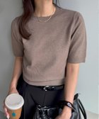 【ディスコート/Discoat】のモチモチ半袖プルオーバー《WEB限定カラーあり》 モカ|ID: prp329100004658074 ipo3291000000033882904