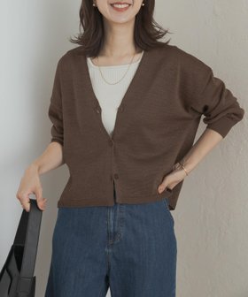 【アーバンリサーチ ドアーズ/URBAN RESEARCH DOORS】のウォッシャブルドライニットカーディガン 人気、トレンドファッション・服の通販 founy(ファニー) ファッション Fashion レディースファッション Fashion for Women トップス・カットソー Cut & Sew Tops ニット Knit Tops & Sweaters カーディガン・羽織り Layered Style Cardigans 2025年 2025 2025-2026秋冬・A/W Autumn/Winter 2025–26 AW25–26 冬 Winter / This Winter カーディガン Cardigan, Knitwear ワイド Wide, Wide Fit 夏 Summer 洗える Machine Washable A/W・秋冬 Autumn/Winter |ID:prp329100004658076