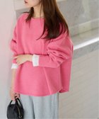 【ジャーナルスタンダード レリューム/JOURNAL STANDARD relume】の25AW新作 ラムウールボートネックルーズプルオーバー 人気、トレンドファッション・服の通販 founy(ファニー) ファッション Fashion レディースファッション Fashion for Women トップス・カットソー Cut & Sew Tops カジュアルプルオーバー・ニットトップス Pullovers & Knit Tops / Casual Pullovers 2025年 2025 2025-2026秋冬・A/W Autumn/Winter 2025–26 AW25–26 おすすめ Recommended / Our Picks カットソー Cut and Sewn Top シンプル Simple, Minimal リラックス Relax, Relaxed Fit thumbnail ピンク B|ID: prp329100004658088 ipo3291000000033838766