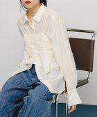 【ケービーエフ/KBF / URBAN RESEARCH】のビスチェSETドロストシャツ オフホワイト|ID: prp329100004658124 ipo3291000000033701575