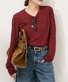 【ジャーナルスタンダード/JOURNAL STANDARD】の《追加5》クルーネックシアーロングTシャツ 人気、トレンドファッション・服の通販 founy(ファニー) ファッション Fashion レディースファッション Fashion for Women トップス・カットソー Cut & Sew Tops シャツ・ブラウス・オフィスカジュアル Elegant Blouses & Button-Ups ロングTシャツ・Tシャツ Longline T-Shirts & Tees 2025年 2025 2025-2026秋冬・A/W Autumn/Winter 2025–26 AW25–26 thumbnail ブラウン B|ID: prp329100004658131 ipo3291000000033718437