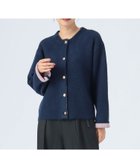 【ビームス ハート/BEAMS HEART】のダブルフェイス クルーニット カーディガン 人気、トレンドファッション・服の通販 founy(ファニー) ファッション Fashion レディースファッション Fashion for Women トップス・カットソー Cut & Sew Tops ニット Knit Tops & Sweaters カーディガン・羽織り Layered Style Cardigans インナー Innerwear カーディガン Cardigan, Knitwear クラシカル Classical, Vintage-Inspired ストレート Straight, Straight Cut センター Center, Center Line ダブル Double, Double-Breasted デニム Denim, Jeans Material フェイス Face, Facial Design フロント Front, Front Design A/W・秋冬 Autumn/Winter おすすめ Recommended / Our Picks thumbnail NAVY2|ID: prp329100004658140 ipo3291000000033718476