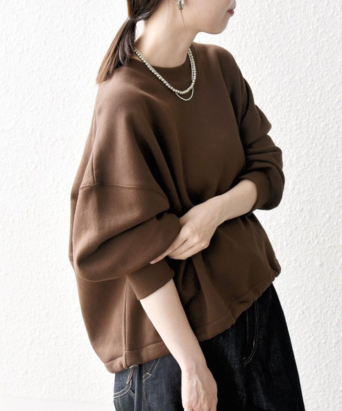 【シップス フォー ウィメン/SHIPS】の【WEB限定】SHIPS any 洗濯機可能 USA コットン 裏起毛 コクーン プルオーバー インテリア・キッズ・メンズ・レディースファッション・服の通販 founy(ファニー) https://founy.com/ ファッション Fashion レディースファッション Fashion for Women トップス・カットソー Cut & Sew Tops カジュアルプルオーバー・ニットトップス Pullovers & Knit Tops / Casual Pullovers 洗える Machine Washable コクーン Cocoon, Cocoon Silhouette ショート Short, Short Length シンプル Simple, Minimal バランス Balance, Style Balance ボトム Bottoms, Lower Wear おすすめ Recommended / Our Picks 2025年 2025 2025-2026秋冬・A/W Autumn/Winter 2025–26 AW25–26 |ID: prp329100004658175 ipo3291000000034506421