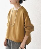 【シップス フォー ウィメン/SHIPS】の【WEB限定】SHIPS any 洗濯機可能 USA コットン 裏起毛 コクーン プルオーバー キャメル|ID: prp329100004658175 ipo3291000000034506430