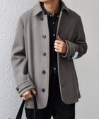 【シップス/SHIPS / MEN】のSHIPS any PURE WOOL MELTON シングル Pコート 25AW 人気、トレンドファッション・服の通販 founy(ファニー) ファッション Fashion メンズファッション Fashion for Men シンプル Simple, Minimal ジャケット Jacket, Outerwear フィット Fit, Slim Fit フレンチ French, French Style メルトン Melton, Heavy Wool メンズ Men's, Menswear 冬 Winter / This Winter ビジネス 仕事 通勤 Business / Work / Commuting 2025年 2025 2025-2026秋冬・A/W Autumn/Winter 2025–26 AW25–26 thumbnail グレー|ID: prp329100004658205 ipo3291000000035205069