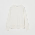 【エリオポール/heliopole】のSILK COTTON PULLOVER ホワイト|ID: prp329100004658243 ipo3291000000033719549