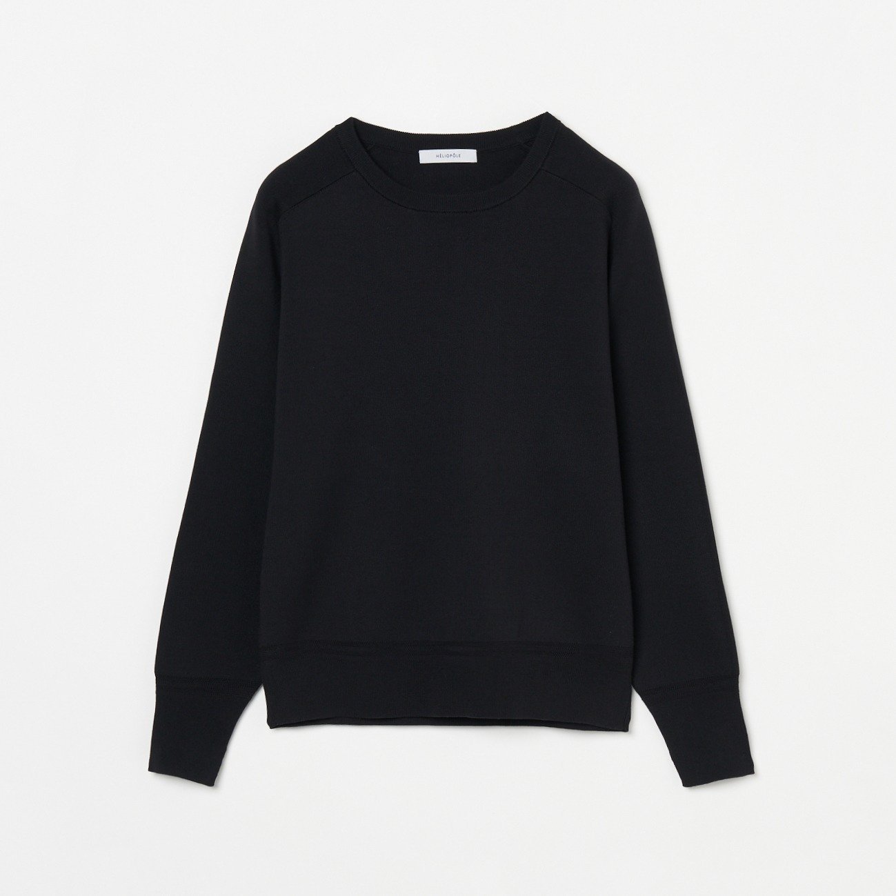 【エリオポール/heliopole】のSILK COTTON PULLOVER インテリア・キッズ・メンズ・レディースファッション・服の通販 founy(ファニー) 　ファッション　Fashion　レディースファッション　Fashion for Women　トップス・カットソー　Cut & Sew Tops　カジュアルプルオーバー・ニットトップス　Pullovers & Knit Tops / Casual Pullovers　エレガント 上品　Elegant　シルク　Silk, 100% Silk　シンプル　Simple, Minimal　ブラック|ID: prp329100004658243 ipo3291000000033719553