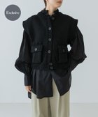 【アーバンリサーチ/URBAN RESEARCH】の『別注』crinkle crinkle crinkle*UR NEPAL KNIT VEST black|ID: prp329100004658274 ipo3291000000033704105