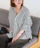 【フレームワーク/FRAMeWORK】の≪WEB限定 / 追加 ≫コットンストライプレギュラーカラーシャツ 人気、トレンドファッション・服の通販 founy(ファニー) ファッション Fashion レディースファッション Fashion for Women トップス・カットソー Cut & Sew Tops シャツ・ブラウス・オフィスカジュアル Elegant Blouses & Button-Ups インナー Innerwear シンプル Simple, Minimal スウェット / スエット Sweatshirt, Sweatwear ストライプ Stripe, Striped Pattern レギュラー Regular, Standard Fit ロング Long, Long-Length 再入荷 Restock / Back in Stock 羽織 Haori, Light Jacket thumbnail ホワイト A|ID: prp329100004658275 ipo3291000000033719888