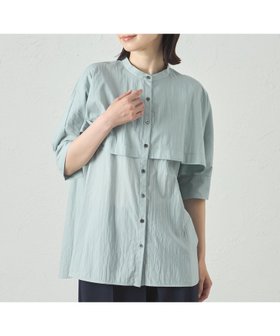 【キャスト/CAST】の【1枚で着映える】レイヤードブラウス 人気、トレンドファッション・服の通販 founy(ファニー) ファッション Fashion レディースファッション Fashion for Women トップス・カットソー Cut & Sew Tops シャツ・ブラウス・オフィスカジュアル Elegant Blouses & Button-Ups おすすめ Recommended / Our Picks インナー Innerwear エレガント 上品 Elegant ジャケット Jacket, Outerwear パターン Pattern, Design Print ワッシャー Washer, Crinkled Finish 夏 Summer 春 Spring S/S・春夏 SS, Spring/Summer, Warm Season 秋 Autumn |ID:prp329100004658278