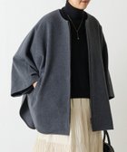 【ビアズリー/BEARDSLEY】のウールポンチョコート チャコールグレー|ID: prp329100004658330 ipo3291000000034569588