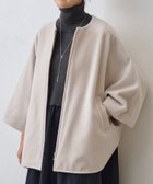 【ビアズリー/BEARDSLEY】のウールポンチョコート アイボリー|ID: prp329100004658330 ipo3291000000034569590