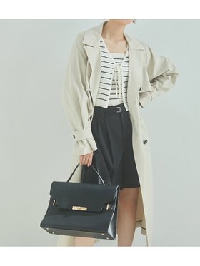 【フレイ アイディー/FRAY I.D】のオーバートレンチコート 人気、トレンドファッション・服の通販 founy(ファニー) ファッション Fashion レディースファッション Fashion for Women アウター Coat / Outerwear Collection コート・ロングコート・ピーコート Long Coats, Peacoats & More トレンチコート / 春秋の定番アウター Trench Coats クラシカル Classical, Vintage-Inspired スタイリッシュ Stylish, Fashionable スマート Smart, Elegant スリーブ Sleeve, Long Sleeve / Short Sleeve 人気 Popular, Best Seller |ID:prp329100004658380