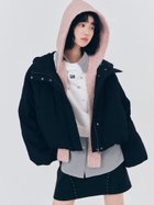 【ファーファー/FURFUR】の【WEB・一部店舗限定カラー】2WAYダウンジャケット 人気、トレンドファッション・服の通販 founy(ファニー) ファッション Fashion レディースファッション Fashion for Women アウター Coat / Outerwear Collection レディースジャケット・軽アウター Jackets ジャケット Jacket, Outerwear ダウン Down, Puffer フロント Front, Front Design 防寒 Cold Protection, Winter-Ready thumbnail BLK[009]|ID: prp329100004658400 ipo3291000000033713264