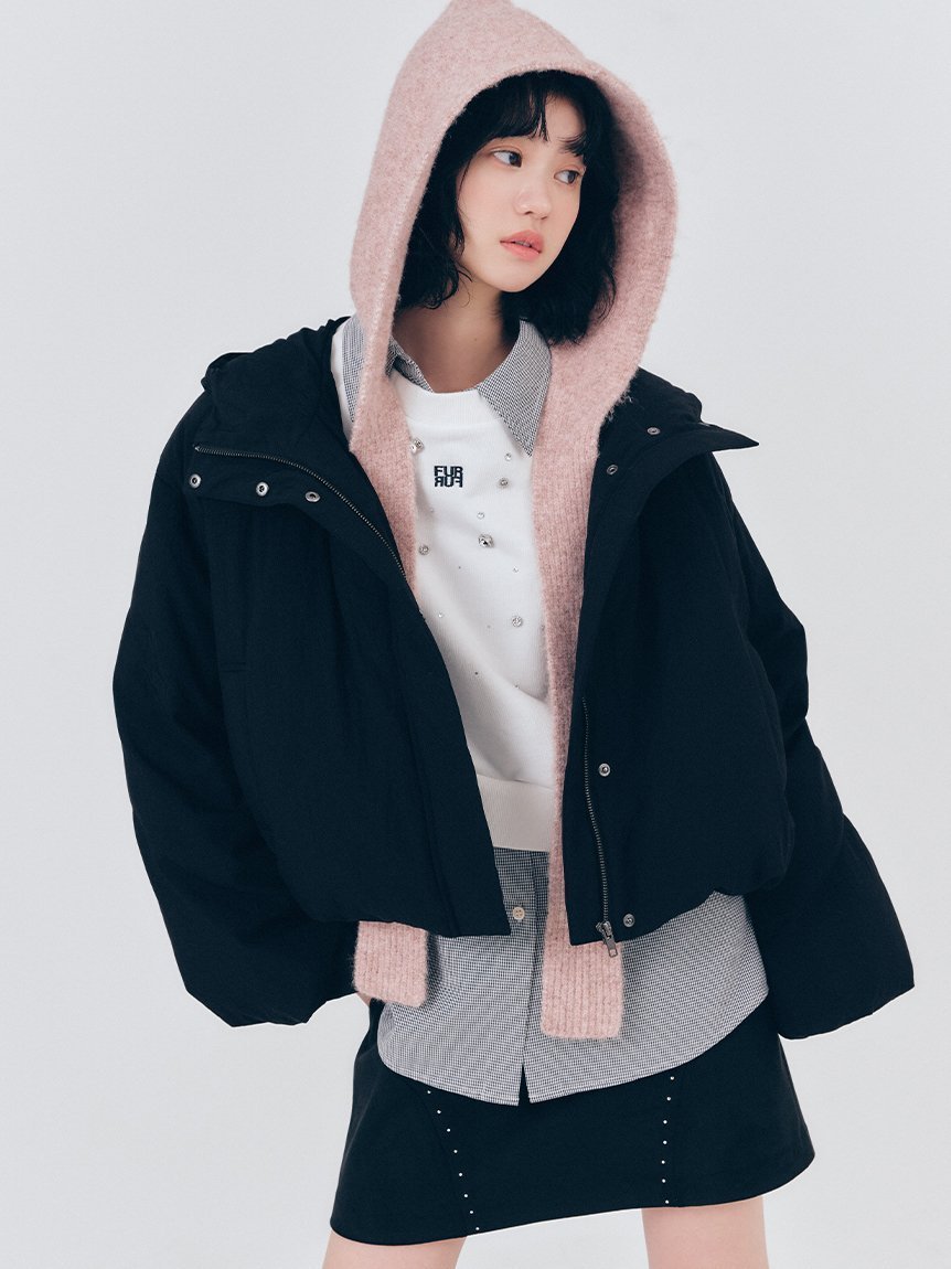 【ファーファー/FURFUR】の【WEB・一部店舗限定カラー】2WAYダウンジャケット インテリア・キッズ・メンズ・レディースファッション・服の通販 founy(ファニー) 　ファッション　Fashion　レディースファッション　Fashion for Women　アウター　Coat / Outerwear Collection　レディースジャケット・軽アウター　Jackets　ジャケット　Jacket, Outerwear　ダウン　Down, Puffer　フロント　Front, Front Design　防寒　Cold Protection, Winter-Ready　BLK[009]|ID: prp329100004658400 ipo3291000000033713264