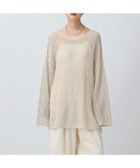 【レプシィム ローリーズファーム/LEPSIM LOWRYS FARM】の7ゲージテープヤーン長袖プルオーバー 人気、トレンドファッション・服の通販 founy(ファニー) ファッション Fashion レディースファッション Fashion for Women トップス・カットソー Cut & Sew Tops カジュアルプルオーバー・ニットトップス Pullovers & Knit Tops / Casual Pullovers オレンジ Orange メッシュ Mesh, Net Fabric リラックス Relax, Relaxed Fit ルーズ Loose, Oversized 人気 Popular, Best Seller 今秋 This Fall 夏 Summer 定番 Standard, Basic Item 春 Spring 秋 Autumn 長袖 Long Sleeve, Full Sleeve thumbnail オフホワイト08|ID: prp329100004659118 ipo3291000000033720205