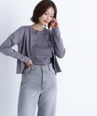 【ナチュラル ビューティー ベーシック/NATURAL BEAUTY BASIC】のベーシッククルーネックアンサンブル チャコール1|ID: prp329100004659154 ipo3291000000034240525