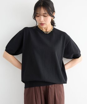 【バンヤードストーム/BARNYARDSTORM】の半袖ニットT ハンドウォッシャブル 人気、トレンドファッション・服の通販 founy(ファニー) ファッション Fashion レディースファッション Fashion for Women トップス・カットソー Cut & Sew Tops ニット Knit Tops & Sweaters おすすめ Recommended / Our Picks シンプル Simple, Minimal スカーフ Scarf, Neckwear ボトム Bottoms, Lower Wear ミックス Mix, Mixed Style 半袖 Short Sleeve, Half Sleeve |ID:prp329100004659170