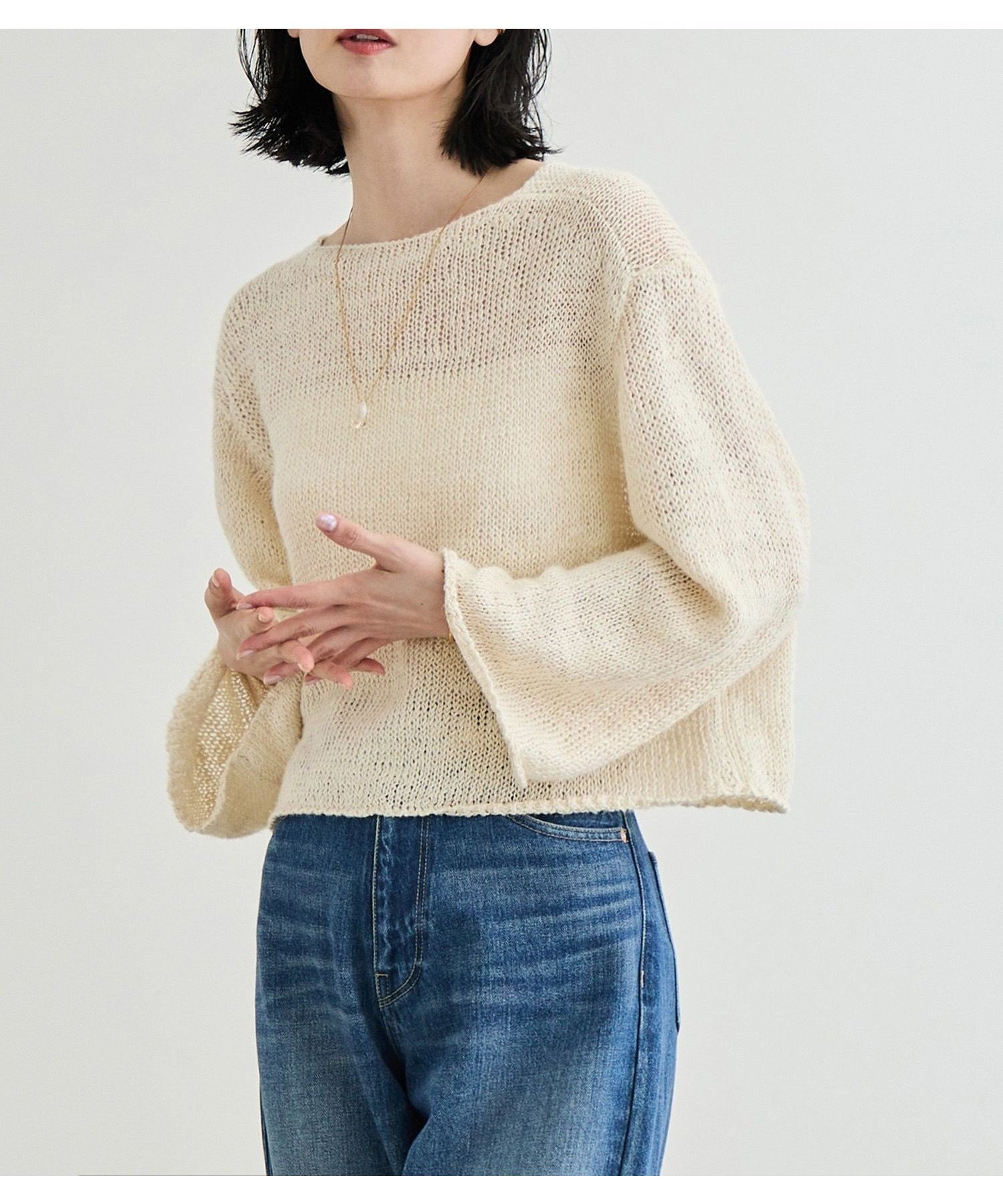 【ロペ/ROPE'】の【洗える】スラブリネン ボートネックプルオーバー インテリア・キッズ・メンズ・レディースファッション・服の通販 founy(ファニー) 　ファッション　Fashion　レディースファッション　Fashion for Women　トップス・カットソー　Cut & Sew Tops　カジュアルプルオーバー・ニットトップス　Pullovers & Knit Tops / Casual Pullovers　おすすめ　Recommended / Our Picks　アクセサリー　Fashion Accessories　キャミソール　Camisole, Spaghetti Strap Top　サマー　Summer, Summer Style　ドレス　Dress, One-Piece　バランス　Balance, Style Balance　プリント　Print, Printed Pattern　ボトム　Bottoms, Lower Wear　ポケット　Pocket, Pocket Detail　メタリック　Metallic, Shiny Finish　リネン　Linen, Linen Fabric　ワイド　Wide, Wide Fit　春　Spring　洗える　Machine Washable　ホワイト(10)|ID: prp329100004659199 ipo3291000000033720575