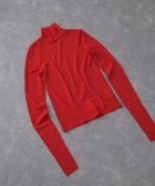 【アダム エ ロペ/ADAM ET ROPE'】のウォッシャブルウールタートルネックカットオフプルオーバー 人気、トレンドファッション・服の通販 founy(ファニー) ファッション Fashion レディースファッション Fashion for Women トップス・カットソー Cut & Sew Tops カジュアルプルオーバー・ニットトップス Pullovers & Knit Tops / Casual Pullovers タートルネック・ハイネックトップス Turtlenecks & High-Neck Tops インナー Innerwear 秋 Autumn カットオフ Cut-Off Design カットソー Cut and Sewn Top シアー Sheer, See-Through シンプル Simple, Minimal ジャケット Jacket, Outerwear タートル Turtleneck, Turtle Collar タートルネック Turtleneck, High Neck デニム Denim, Jeans Material なめらか Smooth, Silky Texture ポケット Pocket, Pocket Detail ワイド Wide, Wide Fit 冬 Winter / This Winter A/W・秋冬 Autumn/Winter おすすめ Recommended / Our Picks 2026年 2026 thumbnail レッド(60)|ID: prp329100004659206 ipo3291000000033720612