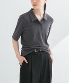 【アーバンリサーチ/URBAN RESEARCH】のパイルポロ衿カットソー GRAY|ID: prp329100004659222 ipo3291000000033720721