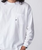 【シップス フォー ウィメン/SHIPS】の【WEB限定】SHIPS 汗染み防止加工 ワンポイントロゴ ビッグシルエットヘビーウェイトTシャツ ホワイト|ID: prp329100004659237 ipo3291000000034511603