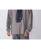 【シップス フォー ウィメン/SHIPS】の【WEB限定】SHIPS 汗染み防止加工 ワンポイントロゴ ビッグシルエットヘビーウェイトTシャツ グレー|ID: prp329100004659237 ipo3291000000034511608