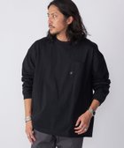 【シップス フォー ウィメン/SHIPS】の【WEB限定】SHIPS 汗染み防止加工 ワンポイントロゴ ビッグシルエットヘビーウェイトTシャツ ブラック|ID: prp329100004659237 ipo3291000000034511611