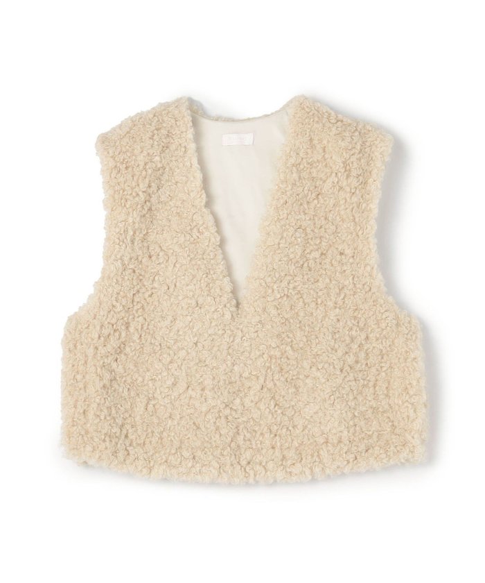 【トゥモローランド/TOMORROWLAND】のミックスファー Vネックベスト インテリア・キッズ・メンズ・レディースファッション・服の通販 founy(ファニー) https://founy.com/ ファッション Fashion レディースファッション Fashion for Women アウター Coat / Outerwear Collection トップス・カットソー Cut & Sew Tops ベスト&ジレ / 重ね着スタイル Vests & Gilets Vネックトップス V-Neck Tops / V-Cut Neckline Shirts アンゴラ Angora Knitwear インナー Innerwear カットソー Cut and Sewn Top ストレート Straight, Straight Cut バランス Balance, Style Balance フェイクファー Faux Fur, Imitation Fur ベスト Vest, Waistcoat ミックス Mix, Mixed Style A/W・秋冬 Autumn/Winter おすすめ Recommended / Our Picks |ID: prp329100004659262 ipo3291000000034791289