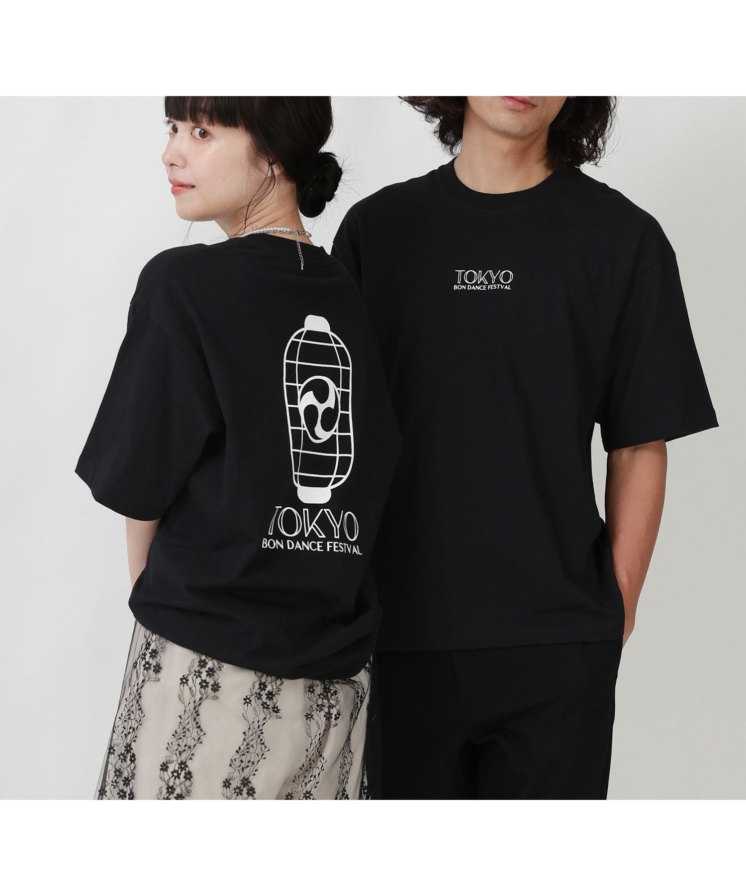 【グローバルワーク/GLOBAL WORK】のスーベニアTシャツ3/半袖/582246 インテリア・キッズ・メンズ・レディースファッション・服の通販 founy(ファニー) 　ファッション　Fashion　レディースファッション　Fashion for Women　トップス・カットソー　Cut & Sew Tops　シャツ・ブラウス・オフィスカジュアル　Elegant Blouses & Button-Ups　ロングTシャツ・Tシャツ　Longline T-Shirts & Tees　おすすめ　Recommended / Our Picks　イラスト　Illustration　グラフィック　Graphic, Graphic Design　プリント　Print, Printed Pattern　ミックス　Mix, Mixed Style　モチーフ　Motif, Design Theme　半袖　Short Sleeve, Half Sleeve　夏　Summer　ブラック/提灯TOKYO06|ID: prp329100004659321 ipo3291000000033924191