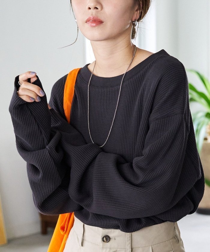 【フリークスストア/FREAK'S STORE】のワッフル クルーネック チュニック プルオーバー【限定展開】 25AW インテリア・キッズ・メンズ・レディースファッション・服の通販 founy(ファニー) ファッション Fashion レディースファッション Fashion for Women トップス・カットソー Cut & Sew Tops カジュアルプルオーバー・ニットトップス Pullovers & Knit Tops / Casual Pullovers カットソー Cut and Sewn Top チュニック Tunic, Long Top 定番 Standard, Basic Item 人気 Popular, Best Seller ラウンド Round, Round Neck ロング Long, Long-Length ワッフル Waffle, Waffle Knit A/W・秋冬 Autumn/Winter 冬 Winter / This Winter プチプライス・低価格 Affordable / Budget Price おすすめ Recommended / Our Picks エレガント 上品 Elegant 2025年 2025 2025-2026秋冬・A/W Autumn/Winter 2025–26 AW25–26 ブラック|ID: prp329100004659334 ipo3291000000034780311