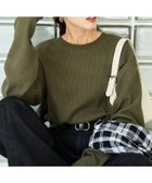 【フリークスストア/FREAK'S STORE】のワッフル クルーネック チュニック プルオーバー【限定展開】 25AW オリーブ|ID: prp329100004659334 ipo3291000000034780317