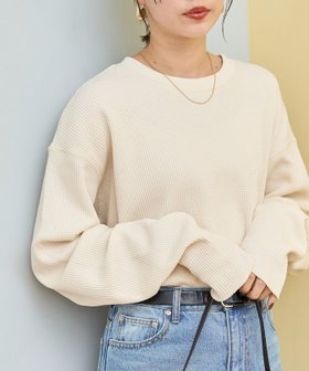 【フリークスストア/FREAK'S STORE】のワッフル クルーネック チュニック プルオーバー【限定展開】 25AW 人気、トレンドファッション・服の通販 founy(ファニー) ファッション Fashion レディースファッション Fashion for Women トップス・カットソー Cut & Sew Tops カジュアルプルオーバー・ニットトップス Pullovers & Knit Tops / Casual Pullovers カットソー Cut and Sewn Top チュニック Tunic, Long Top 定番 Standard, Basic Item 人気 Popular, Best Seller フリル Frill, Ruffle ラウンド Round, Round Neck ロング Long, Long-Length ワッフル Waffle, Waffle Knit A/W・秋冬 Autumn/Winter 冬 Winter / This Winter プチプライス・低価格 Affordable / Budget Price おすすめ Recommended / Our Picks エレガント 上品 Elegant 2025年 2025 2025-2026秋冬・A/W Autumn/Winter 2025–26 AW25–26 |ID:prp329100004659334