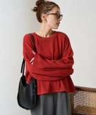 【フリークスストア/FREAK'S STORE】のワッフル ショート ラウンド クルー ネック プルオーバー【限定展開】 25AW レッド|ID: prp329100004659336 ipo3291000000033721195