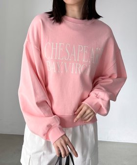 【ドゥ アルシーヴ/Doux archives】のVIRGINIAロゴウォッシュスウェット 人気、トレンドファッション・服の通販 founy(ファニー) ファッション Fashion レディースファッション Fashion for Women トップス・カットソー Cut & Sew Tops レディースパーカー・カジュアルフーディー Casual Hoodies & Sweatshirts スウェット・クルーネックトップス Sweatshirts & Crewnecks / Relaxed Fit Sweat Tops ショルダー Shoulder, Shoulder Strap ショート Short, Short Length スウェット / スエット Sweatshirt, Sweatwear ドロップ Drop Shoulder, Dropped Style バランス Balance, Style Balance ヴィンテージ Vintage Style |ID:prp329100004659369