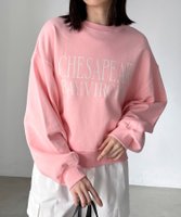 【ドゥ アルシーヴ/Doux archives】のVIRGINIAロゴウォッシュスウェット 人気、トレンドファッション・服の通販 founy(ファニー) ファッション Fashion レディースファッション Fashion for Women トップス・カットソー Cut & Sew Tops レディースパーカー・カジュアルフーディー Casual Hoodies & Sweatshirts スウェット・クルーネックトップス Sweatshirts & Crewnecks / Relaxed Fit Sweat Tops ショルダー Shoulder, Shoulder Strap ショート Short, Short Length スウェット / スエット Sweatshirt, Sweatwear ドロップ Drop Shoulder, Dropped Style バランス Balance, Style Balance ヴィンテージ Vintage Style |ID:prp329100004659369