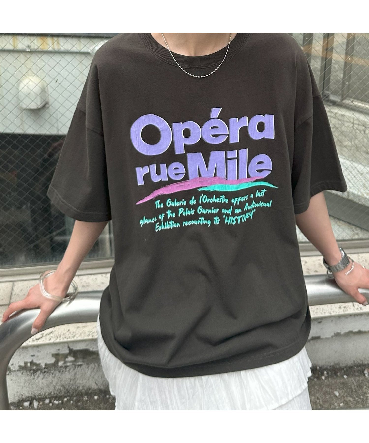 【ディスコート/Discoat】の【ユニセックス】ヴィンテージグラフィックTシャツ インテリア・キッズ・メンズ・レディースファッション・服の通販 founy(ファニー) 　ファッション　Fashion　レディースファッション　Fashion for Women　トップス・カットソー　Cut & Sew Tops　シャツ・ブラウス・オフィスカジュアル　Elegant Blouses & Button-Ups　ロングTシャツ・Tシャツ　Longline T-Shirts & Tees　シンプル　Simple, Minimal　夏　Summer　チャコールグレー|ID: prp329100004659382 ipo3291000000033980572