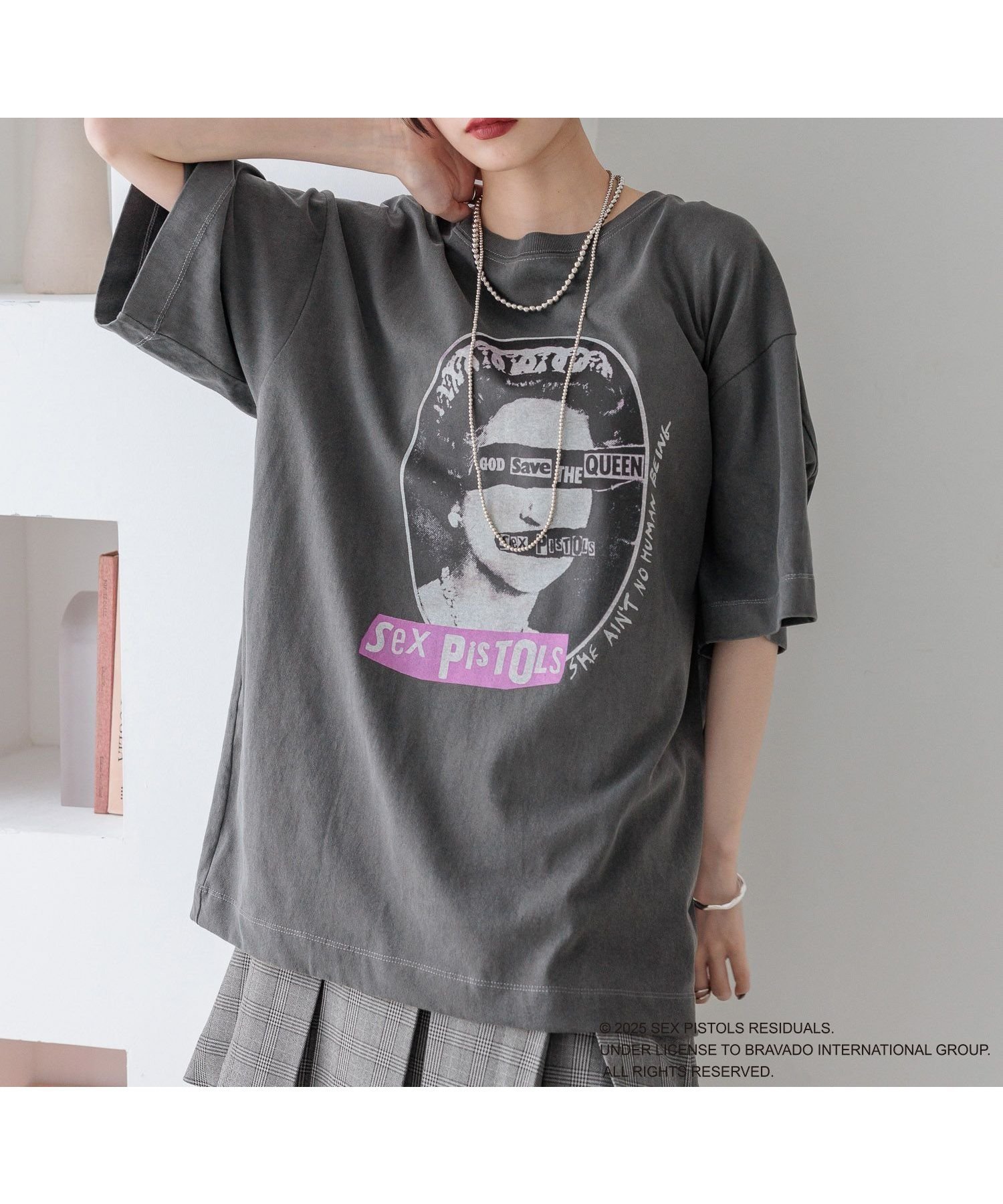 【ローリーズファーム/LOWRYS FARM】のUK ROCKTEE 人気、トレンドファッション・服の通販 founy(ファニー) 　ファッション　Fashion　レディースファッション　Fashion for Women　おすすめ　Recommended / Our Picks　デニム　Denim, Jeans Material　プリント　Print, Printed Pattern　ボトム　Bottoms, Lower Wear　 other-1|ID: prp329100004659397 ipo3291000000033721435