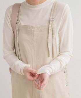 【アーバンリサーチ ドアーズ/URBAN RESEARCH DOORS】のチュールロングTシャツ 人気、トレンドファッション・服の通販 founy(ファニー) ファッション Fashion レディースファッション Fashion for Women トップス・カットソー Cut & Sew Tops シャツ・ブラウス・オフィスカジュアル Elegant Blouses & Button-Ups ロングTシャツ・Tシャツ Longline T-Shirts & Tees 2025年 2025 2025春夏・S/S Spring/Summer 2025 SS25 インナー Innerwear シンプル Simple, Minimal スウェット / スエット Sweatshirt, Sweatwear スリーブ Sleeve, Long Sleeve / Short Sleeve チュール Tulip, Tulip Motif フィット Fit, Slim Fit エレガント 上品 Elegant 夏 Summer S/S・春夏 SS, Spring/Summer, Warm Season |ID:prp329100004659425