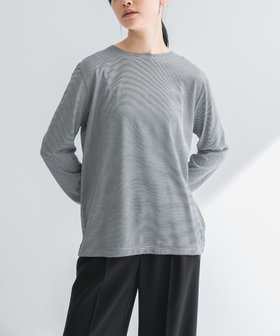 【アーバンリサーチ/URBAN RESEARCH】のテンセルコットンボーダーカットソー 人気、トレンドファッション・服の通販 founy(ファニー) ファッション Fashion レディースファッション Fashion for Women トップス・カットソー Cut & Sew Tops カットソー・ベーシックTシャツ Cut-and-Sewn Tops / Stretch Tees & Basics 2025年 2025 2025春夏・S/S Spring/Summer 2025 SS25 おすすめ Recommended / Our Picks シンプル Simple, Minimal スウェット / スエット Sweatshirt, Sweatwear スラックス Slacks, Dress Pants ベスト Vest, Waistcoat ボーダー Border, Stripe エレガント 上品 Elegant 夏 Summer S/S・春夏 SS, Spring/Summer, Warm Season |ID:prp329100004659510