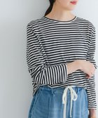 【アーバンリサーチ/URBAN RESEARCH】のテンセルコットンボーダーカットソー 人気、トレンドファッション・服の通販 founy(ファニー) ファッション Fashion レディースファッション Fashion for Women トップス・カットソー Cut & Sew Tops カットソー・ベーシックTシャツ Cut-and-Sewn Tops / Stretch Tees & Basics 2025年 2025 2025春夏・S/S Spring/Summer 2025 SS25 おすすめ Recommended / Our Picks シンプル Simple, Minimal スウェット / スエット Sweatshirt, Sweatwear スラックス Slacks, Dress Pants ベスト Vest, Waistcoat ボーダー Border, Stripe エレガント 上品 Elegant 夏 Summer S/S・春夏 SS, Spring/Summer, Warm Season thumbnail BORDER-1|ID: prp329100004659510 ipo3291000000033911465