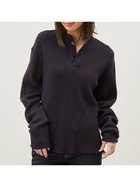 【ミラオーウェン/Mila Owen】のワッフルヘンリーカットトップス NVY[089]|ID: prp329100004659522 ipo3291000000033892809