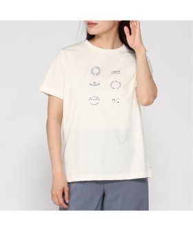 【クロコダイル/CROCODILE】のスノーコットン プリント Tシャツ【接触冷感】 人気、トレンドファッション・服の通販 founy(ファニー) ファッション Fashion レディースファッション Fashion for Women トップス・カットソー Cut & Sew Tops シャツ・ブラウス・オフィスカジュアル Elegant Blouses & Button-Ups ロングTシャツ・Tシャツ Longline T-Shirts & Tees プリント Print, Printed Pattern モチーフ Motif, Design Theme 半袖 Short Sleeve, Half Sleeve |ID:prp329100004659552