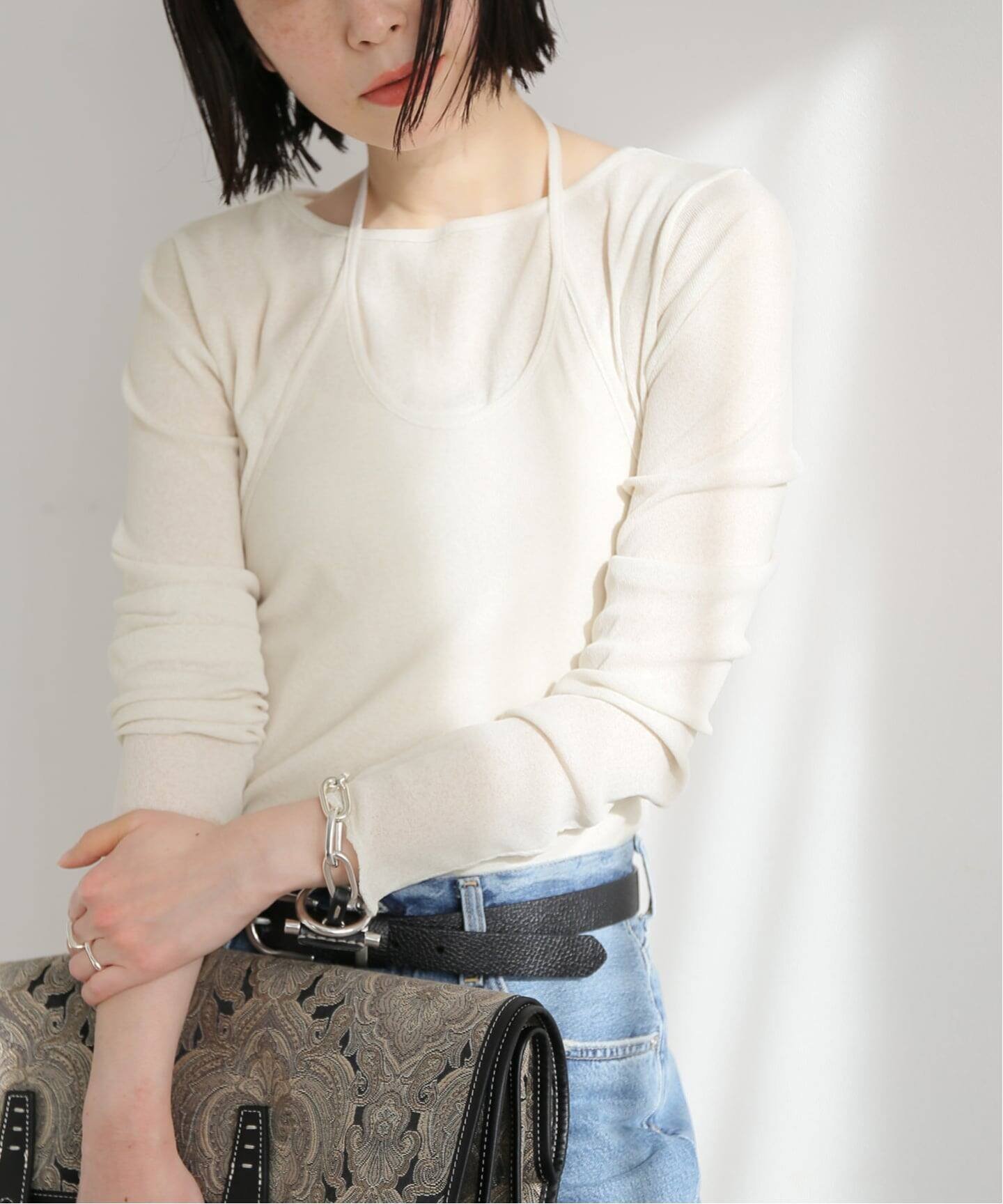 【ジャーナルスタンダード レサージュ/journal standard L'essage】の《追加3》DRYリブセットアッププルオーバー インテリア・キッズ・メンズ・レディースファッション・服の通販 founy(ファニー) 　ファッション　Fashion　レディースファッション　Fashion for Women　トップス・カットソー　Cut & Sew Tops　カジュアルプルオーバー・ニットトップス　Pullovers & Knit Tops / Casual Pullovers　2025年　2025　2025-2026秋冬・A/W　Autumn/Winter 2025–26 AW25–26　ナチュラル|ID: prp329100004660053 ipo3291000000033724766