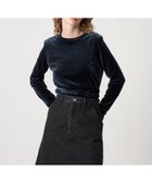 【ビューティ&ユース ユナイテッドアローズ/BEAUTY&YOUTH / UNITED ARROWS】のSteven Alan ベロア ロングスリーブ プルオーバー 人気、トレンドファッション・服の通販 founy(ファニー) ファッション Fashion レディースファッション Fashion for Women トップス・カットソー Cut & Sew Tops カジュアルプルオーバー・ニットトップス Pullovers & Knit Tops / Casual Pullovers ベロアトップス Velour Tops / Velvet-Look Items おすすめ Recommended / Our Picks インナー Innerwear スリーブ Sleeve, Long Sleeve / Short Sleeve ベスト Vest, Waistcoat ベロア Velour, Soft Velvet ロング Long, Long-Length エレガント 上品 Elegant 定番 Standard, Basic Item thumbnail NAVY|ID: prp329100004660197 ipo3291000000033837611
