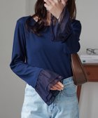 【ラナン/Ranan】のRANAN/フレアーチュール袖スラブシアーT NE|ID: prp329100004660280 ipo3291000000034193044
