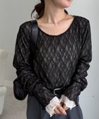 【ラナン/Ranan】のRanan/リバーシブルシアーレースT 人気、トレンドファッション・服の通販 founy(ファニー) ファッション Fashion レディースファッション Fashion for Women インナー Innerwear オケージョン Occasion Wear シアー Sheer, See-Through シンプル Simple, Minimal ジャケット Jacket, Outerwear スラックス Slacks, Dress Pants デニム Denim, Jeans Material ベスト Vest, Waistcoat ポケット Pocket, Pocket Detail リバーシブル Reversible, Two-Sided レース Lace, Lace Fabric おすすめ Recommended / Our Picks エレガント 上品 Elegant セレモニー Ceremony thumbnail BL/WH|ID: prp329100004660285 ipo3291000000034529027